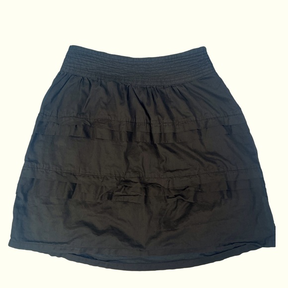 O'Neill Dresses & Skirts - O’Neill black ruffle mini skirt, layered, cotton, size 7 beachy cute